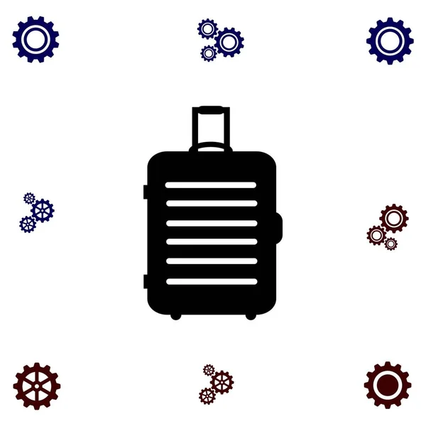 Icono de bolsa de viaje — Vector de stock