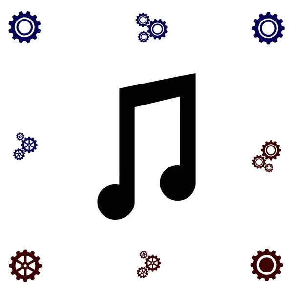 Music vector icon — Stock Vector