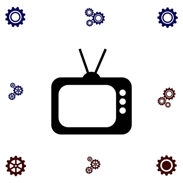 TV icon vector — Stock Vector