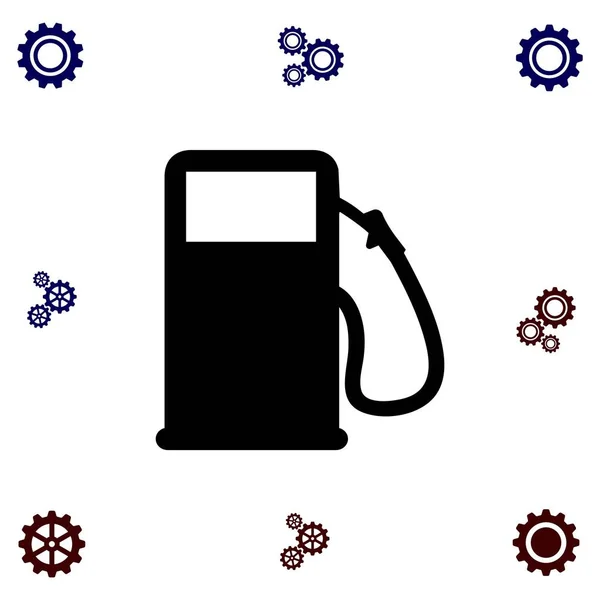 Icono del vector de gas — Vector de stock