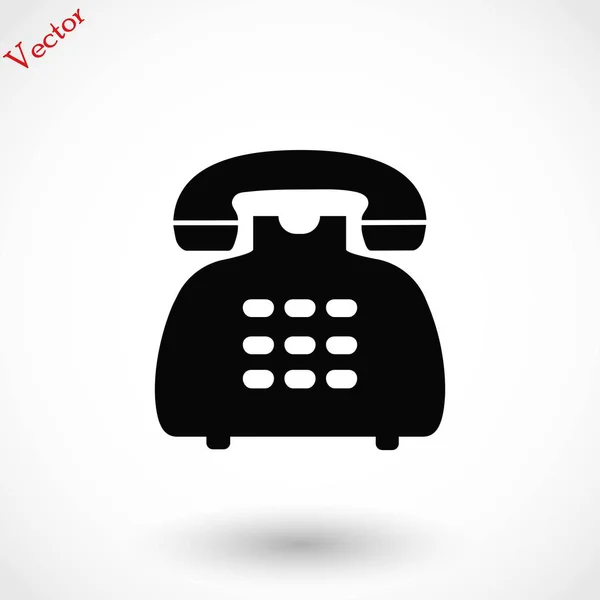 Vettore icona del telefono — Vettoriale Stock