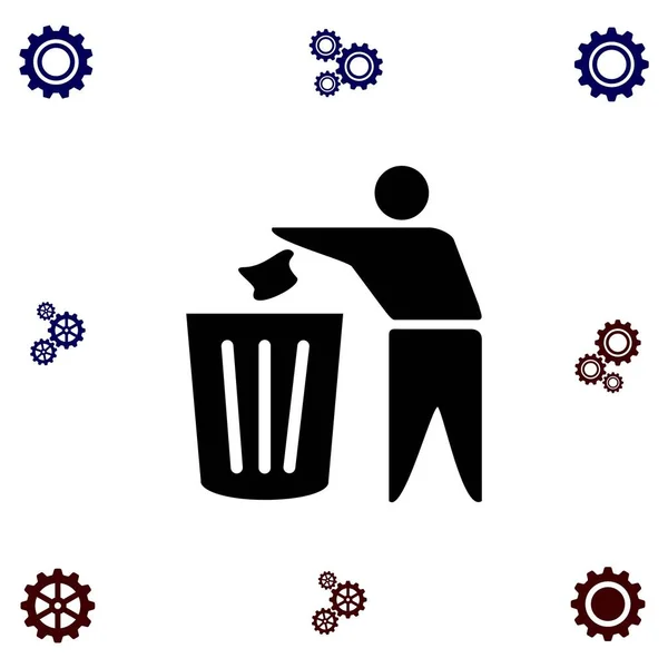 Recycling sign icon — Stock Vector