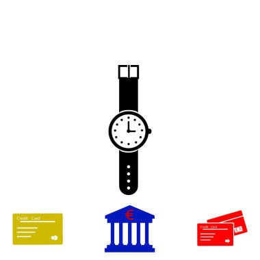 kol saati simge vektör