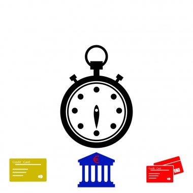 Kronometre simge vektör