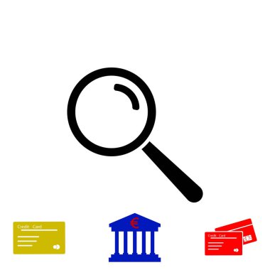 objektif simge vektör