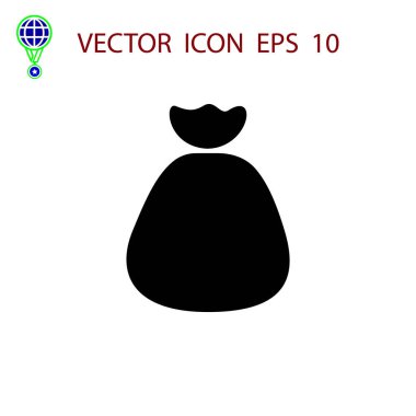 Para çantası işareti simgesi