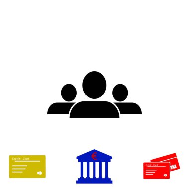 insanlar simge vektör