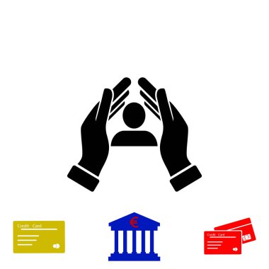 sigorta vektör simgesi