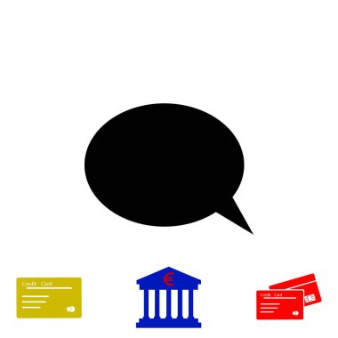 iletişimin bir düz simgesi