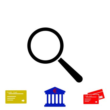 objektif simge vektör