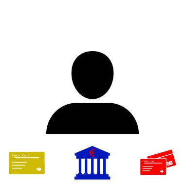 Kullanıcı simge vektör