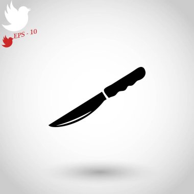 Knife icon vector