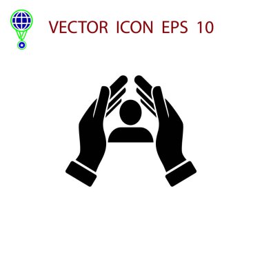 sigorta vektör simgesi