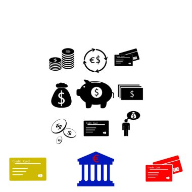 Finans ve para simgesi