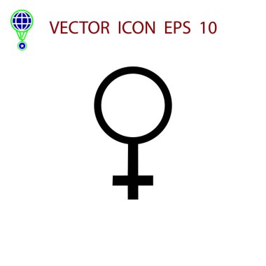  gezegen simge vektör simgesi