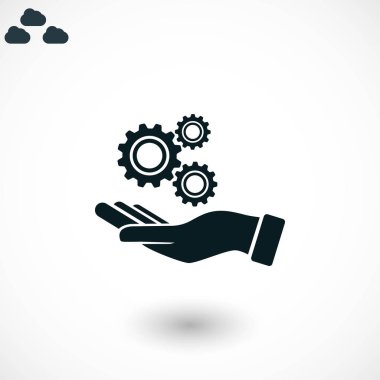 Kurulum ve destek simgesi