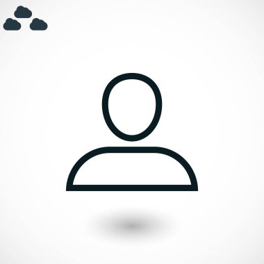 Kullanıcı simge vektör