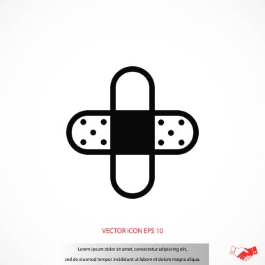 bandaj alçı simgesi