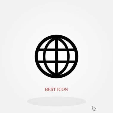 Dünya Vektör Simgesi