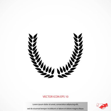 buğday vektör simgesi