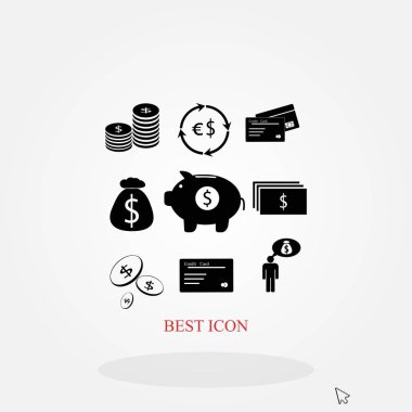 Finans ve para simgesi