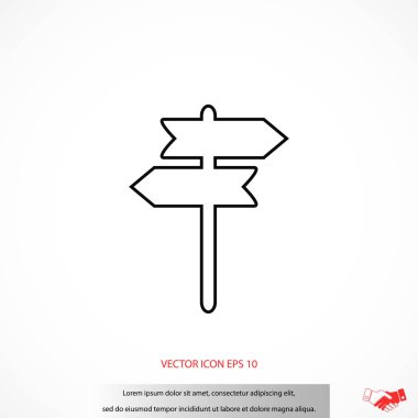 İmza posta vektör simgesi