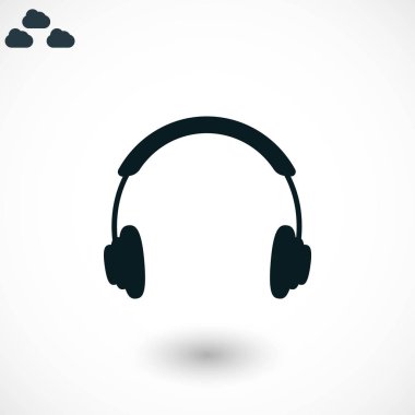 Kulaklık simge vektör