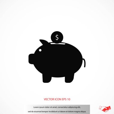 Domuz kumbarası simgesi