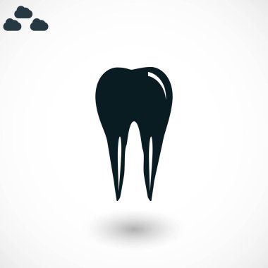 Diş simge vektör