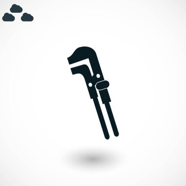 Anahtar tek renkli simgesini