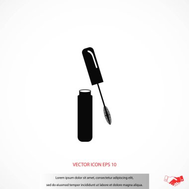 Maskara vektör simgesi