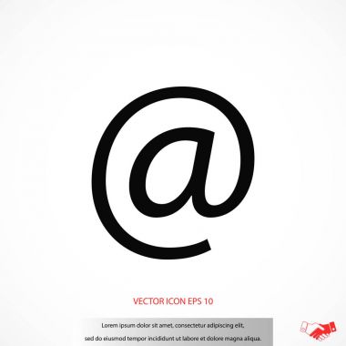 e-posta simge vektör