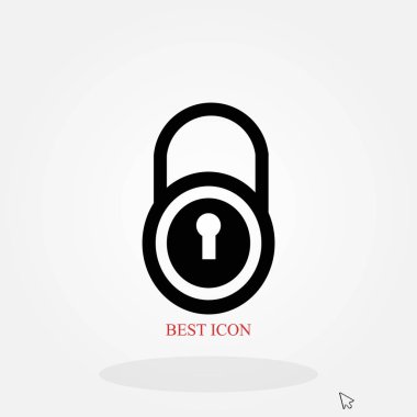 Vektör simgesini kilitle