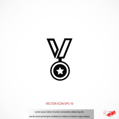 madalya simge vektör