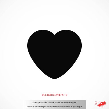  kalp simgeler vektör