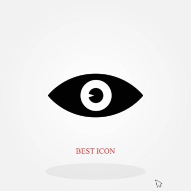 göz simgesi vektör