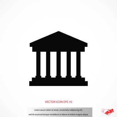 banka binası simgesi