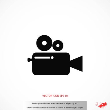 sinema kamera simgesi