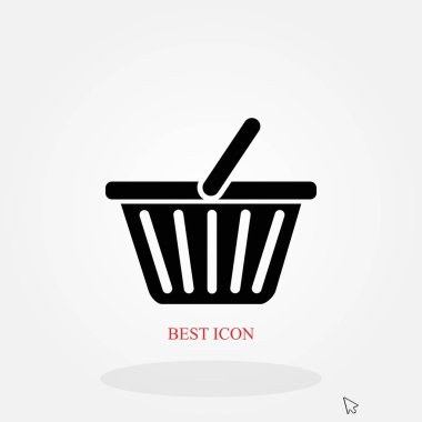 Alışveriş sepeti simgesi