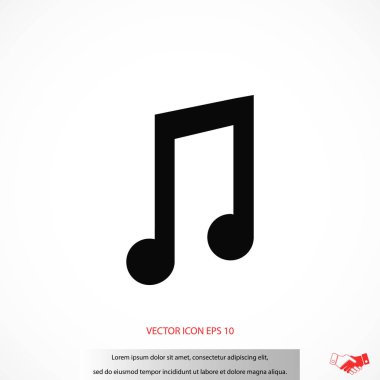 müzik vektör simgesi