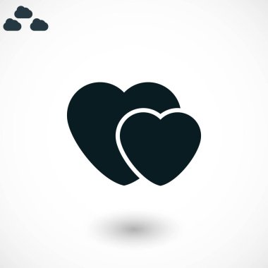 Kalp Vektörü Simgesi