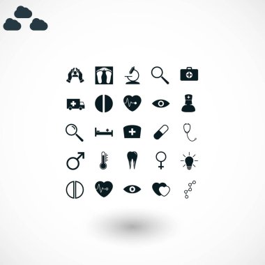 tıbbi simge vektör