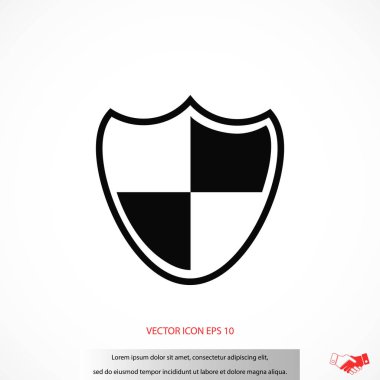 kalkan işareti simgesi