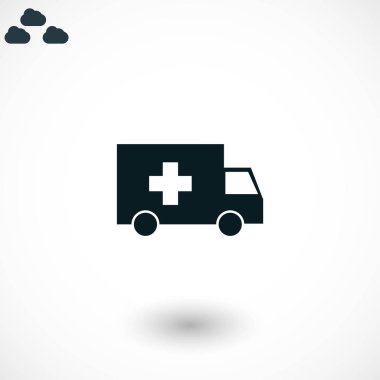 Ambulans araba simgesi