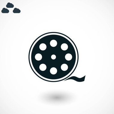 Videocamera tek simgesi