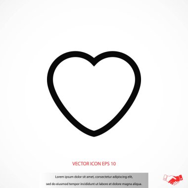  kalp simgeler vektör