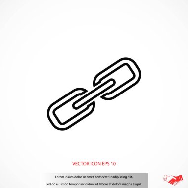 zincir bağlantı simgesi 