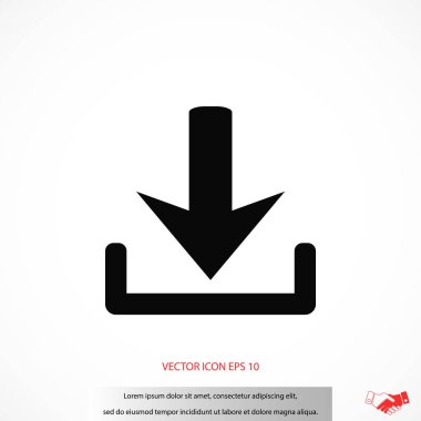 vektör simge yüklemek