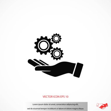 Kurulum ve destek simgesi