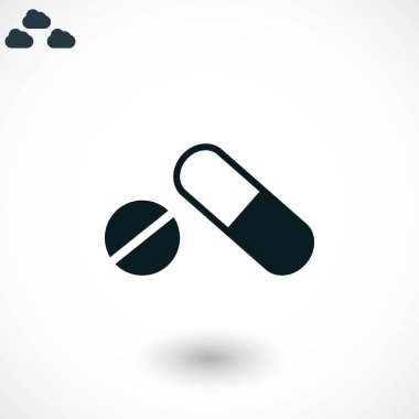 Kapsül Vektör Simgesi